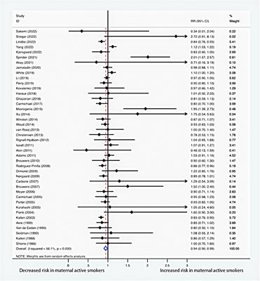 Parental smoking and risk of hypospadias: An updated meta-analysis of observational studies